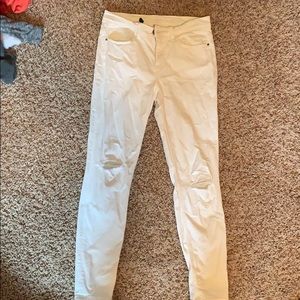 Harper Knee Slit Skinny jeans